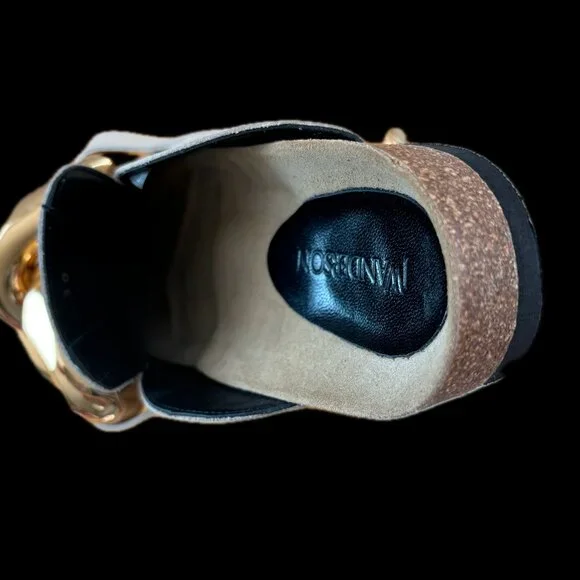 JW Anderson Chunky Napa Chain Slide Mules NWOT! 39 - Unisex - Picture 5 of 7